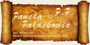 Pamela Palasković vizit kartica